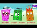 Mathblocks Big to small sequence subtraction #learntocount | @educationalcorner110 #mathsforkids