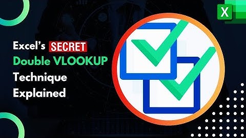 Master the Double VLOOKUP Technique | Advanced VLOOKUP |