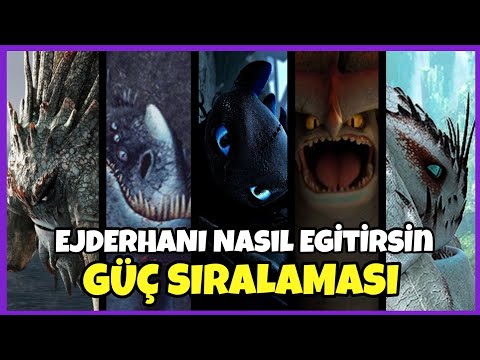 EJDERHANI NASIL EĞİTİRSİN: EN GÜÇLÜ 10 EJDERHA - EJDERHALARIN GÜÇ SIRALAMASI 2023 - DREAM-VERSE