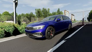 Volkswagen Passat B8 on Nürburgring - BeamNG.drive Car Mod Review
