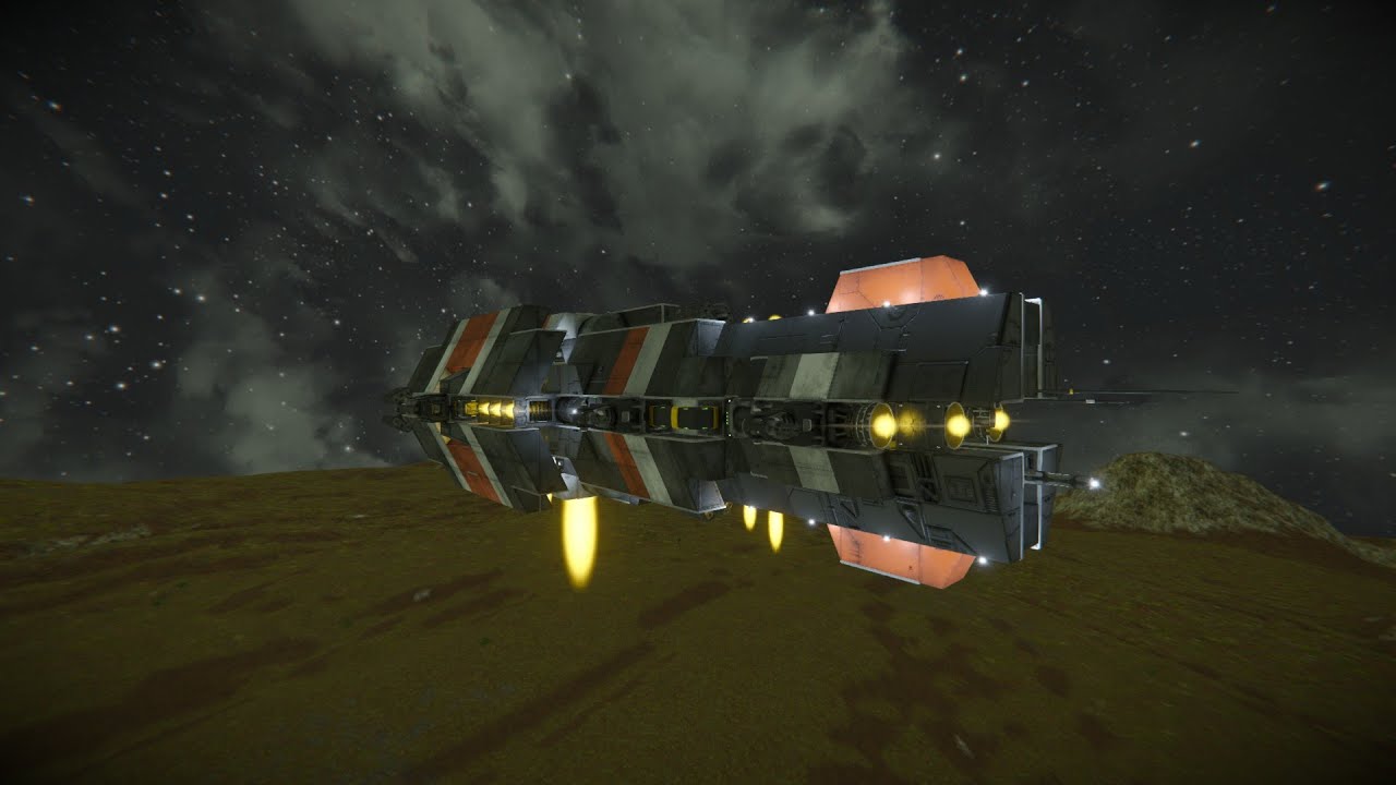 Space Engineers Assault Cannon MADNESS! - Warfare 2 - YouTube