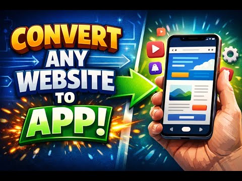Convert website to Android and IOS App Using flutter framework