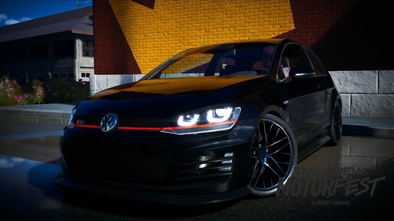 Golf 7 GTI in the crew motorfest #video 