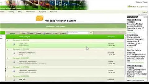 Mitochon Free EMR-Demo-mConnect-Review-Referral-Notes