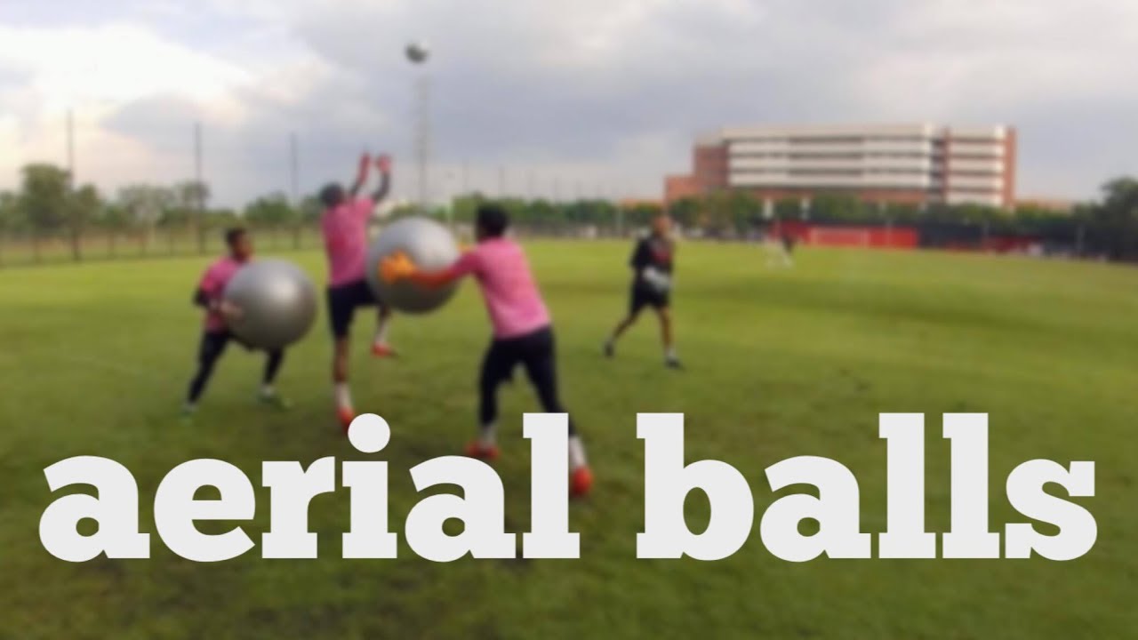 Goalkeeper Training Aerial balls GoPro YouTube
