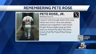 Pete Rose Jr. reflects on father's legacy after his death