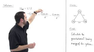 Gravitational Binding Energy (i.e. Gravitational Potential Energy)