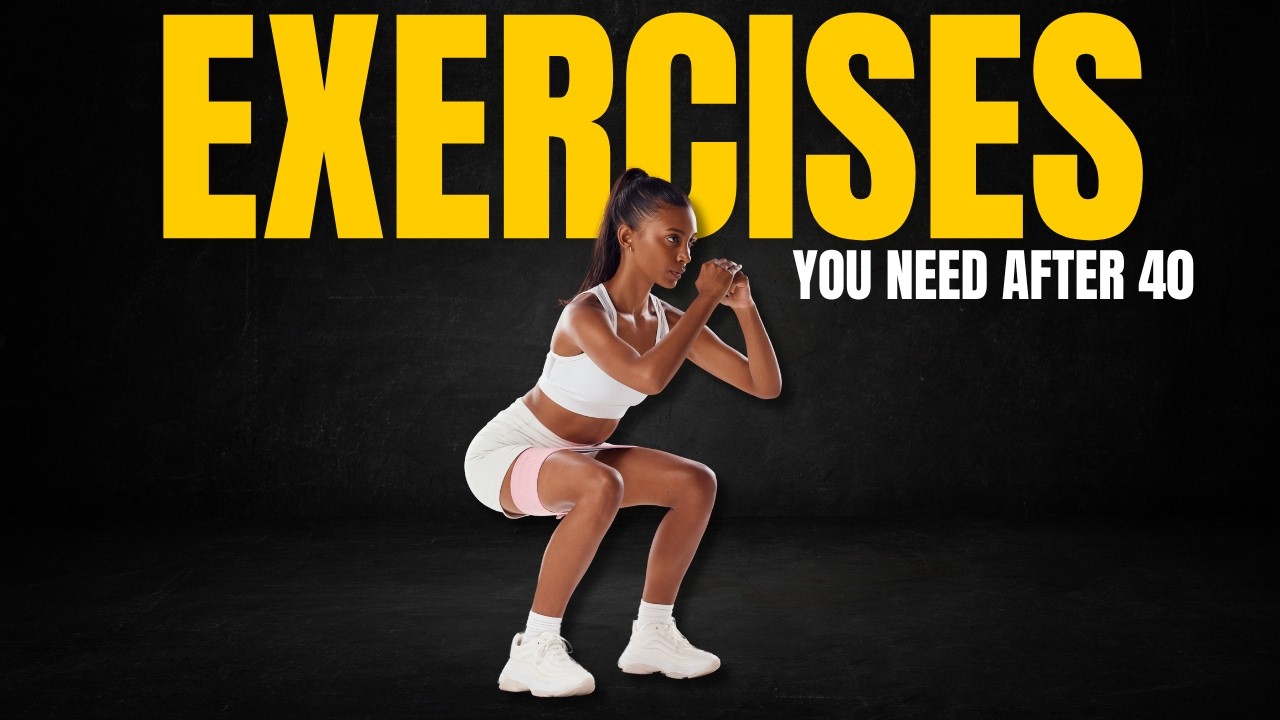 The ONLY 5 Exercises You Need After 40 | Build Strength & Stay Pain-Free!