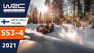 Highlights Stages 3-4 - WRC Arctic Rally Finland 2021 Powered by CapitalBox