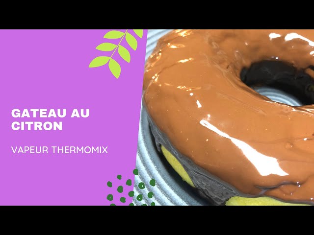 Moelleux au citron (cuisson Varoma) au Thermomix • Yummix !