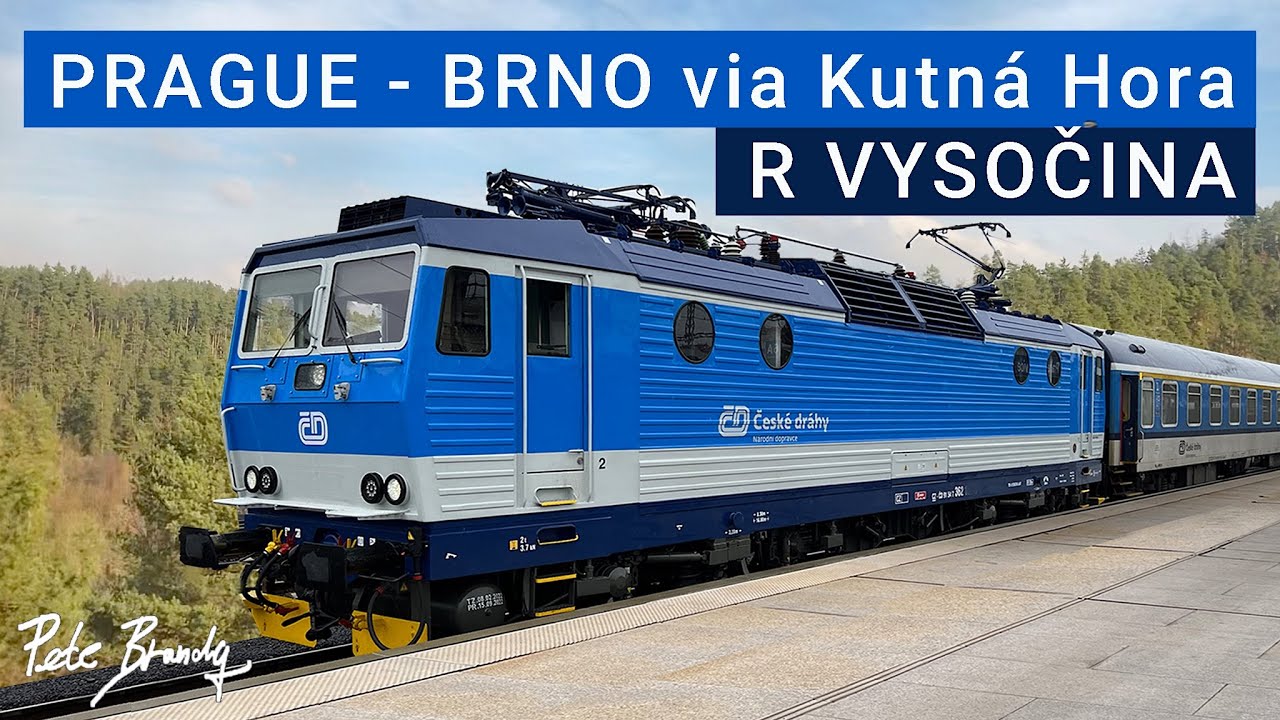 TRIP REPORT | Prague to Brno via Kutná Hora | Rychlík Vysočina - Czech Highlands route