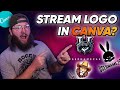 [2024 Update] Custom Stream Logo in Canva for FREE