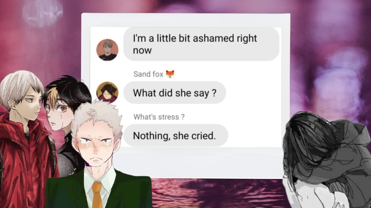 ⌜Haikyuu X Y/n ⌟ TW ! ∘ Everything I wanted / Dusk Till Dawn