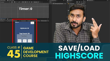 Game #1 - Tap Counter #16 - Save/Load HighScore | Unity3d Game Development Course