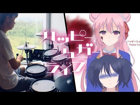 Stream Happy Sugar Life Full OP One Room Sugar Life Akari Nanawo Drum Cover  叩いてみた by Møłvęŋø