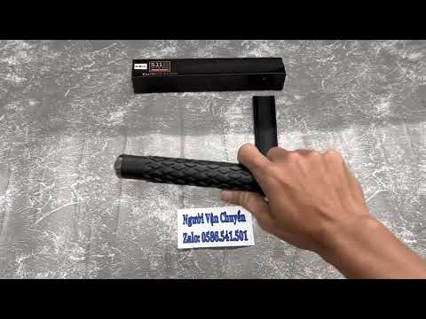 Video Cách sử dụng và bảo quản gậy 3 khúc / baton 511 - youtube