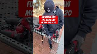 @MilwaukeeTool m18 fuel metal saw #electrician #lowvoltage #construction #bluecollar #trades