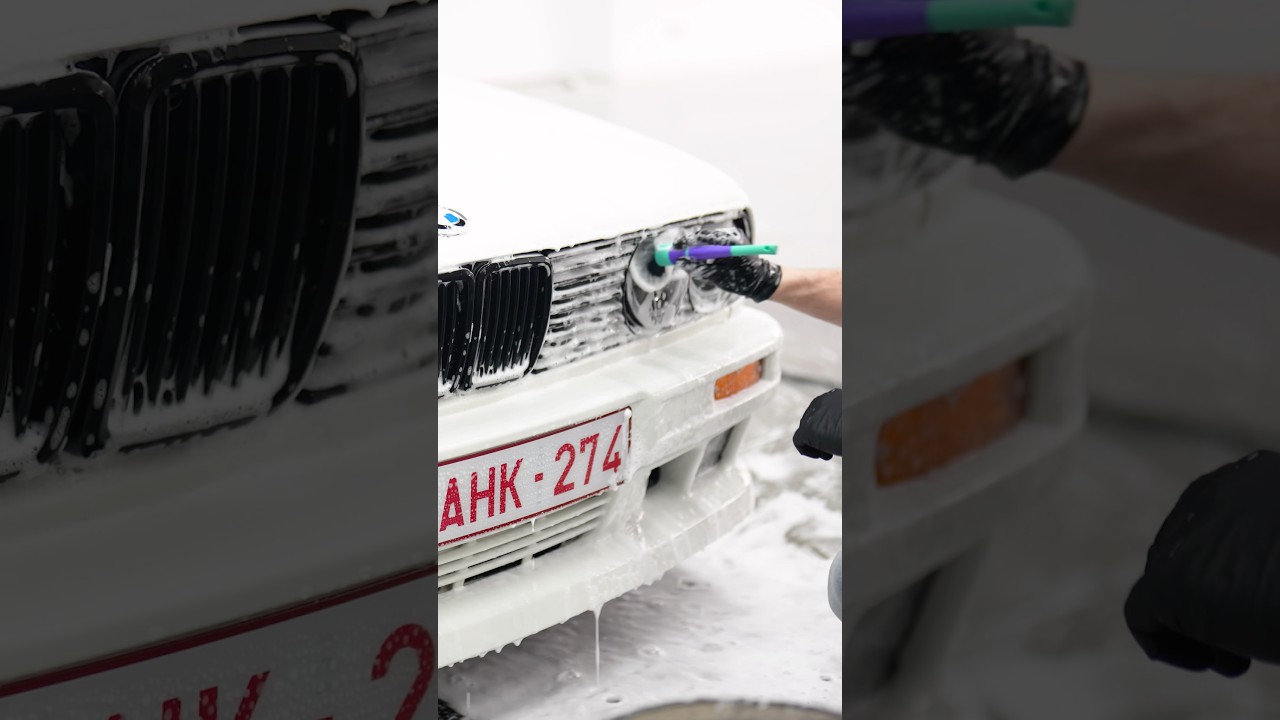 BMW E30 Satisying Foam Wash 