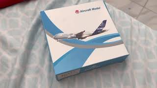 korean air boeing B747 die cast plane ✈️ unboxing | daenggie | korean air ✈️