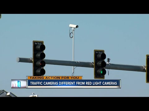Does a red light mean a camera is recording?