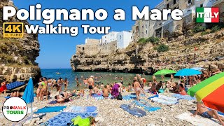 Polignano a Mare  Walking Tour  4K  with Captions