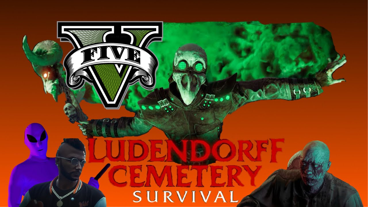 GTA 5 Online - Zombies Survival (Funny Moments)