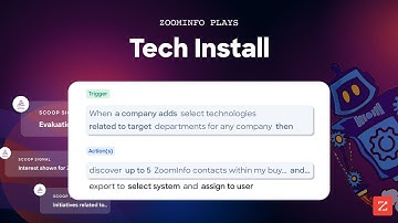 How to Target Companies Using Tech Install Signals | ZoomInfo CRM Workflow Guide