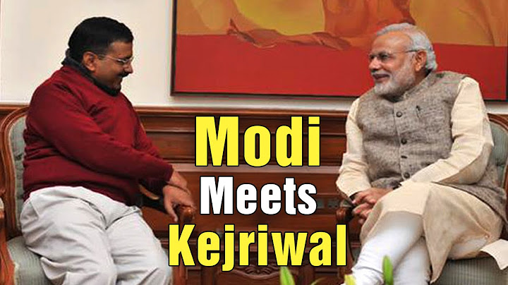 Delhi CM designate Arvind Kejriwal meets PM Modi, invites him for swearing-in ceremony
