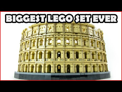 Biggest LEGO set Ever | 10276 Colloseum | 9036 pcs | Creator Expert | Speed Build & Unboxing