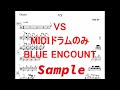 ドラムスコア @VS 練習用 音源なし 銀魂 BLUE ENCOUNT