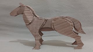 DIY Horse Using Cardboard