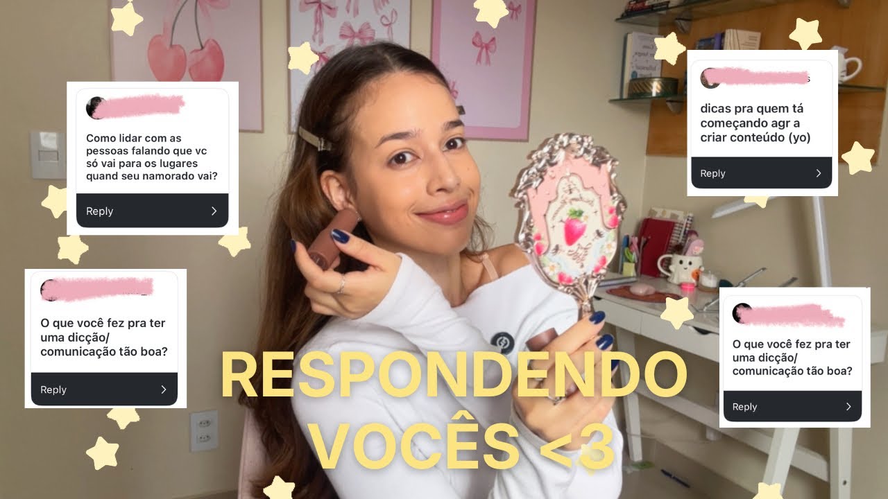 Minha make do dia a dia e Q&A | relacionamentos, como começar a criar conteúdo, etc… 