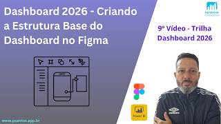 Dashboard 2026 - Criando a Estrutura Base do Dashboard no Figma