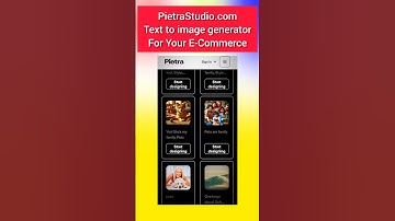 Text to image generator for your e-commerce Platform - pietrastudio.com #ai #aitools #tech