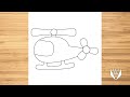 Как нарисовать вертолет шаг за шагом, Easy Draw | Скачать бесплатно раскраски