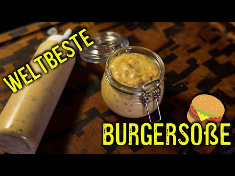 🍔 Rezept für die BESTE Burgersoße der Welt! Besser als Mc Donalds und Burgerking? GARANTIERT! 💥