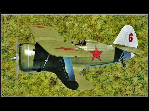 A Succesful Hunt In I-153 M-62 Chaika |1942 Leningrad Front