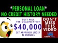 How To Get A $40,000 Personal Loan With No Credit History? | Credit Viral