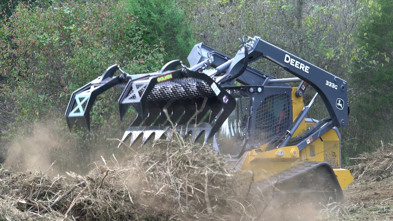 Vail Products® Skid Steer Attachments Tennessee Farm Land Clearing