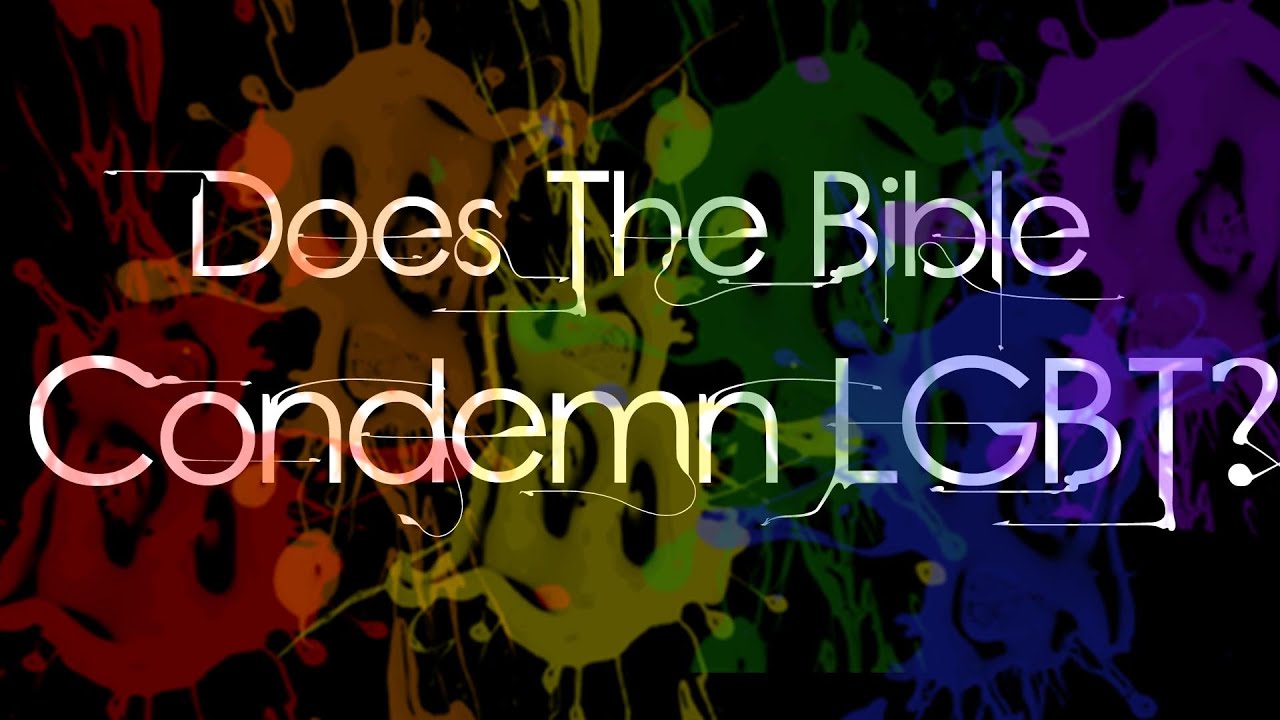 Does the bible condemn homosexuality ass foto 85