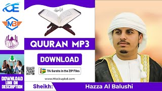 Hazza Al Balushi quran mp3 Free Download, How to free Download Quran Audio Download screenshot 1