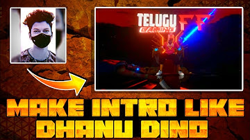 How to make intro like @DhanuDinoo In Android | make intro like dhanu dino