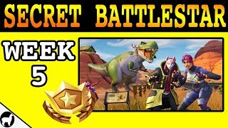 Fortnite Week 5 Secret Battlestar Location Road Trip Challenge Fortnite Battle Royale