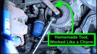 Crankshaft Bolt Removal, Homemade Tool | 03-08 Honda Pilot