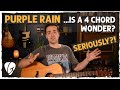 Purple Rain Guitar Lesson | Easy 4 chord song on guitar for beginners!