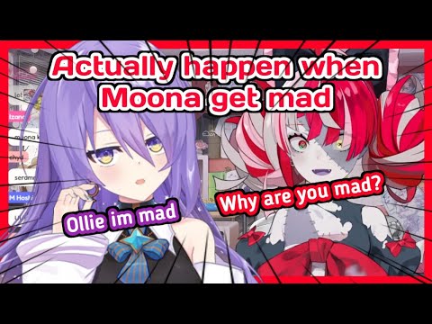 Yang sebenarnya terjadi ketika Mandor Moona Marah sama Ollie | Kureiji Ollie [ Hololive ID ]