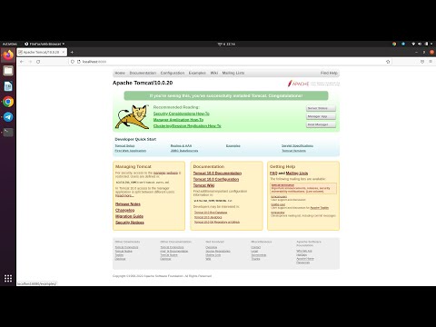 I Will Install Apache Tomcat Server To Serve Java Application on Ubuntu Linux