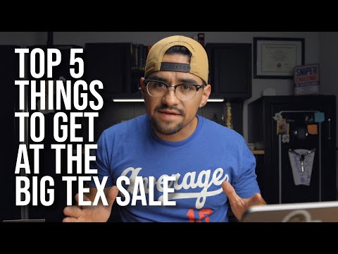 5 Things to Get at the Big Tex Independence Day Sale