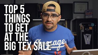5 Things to Get at the Big Tex Independence Day Sale