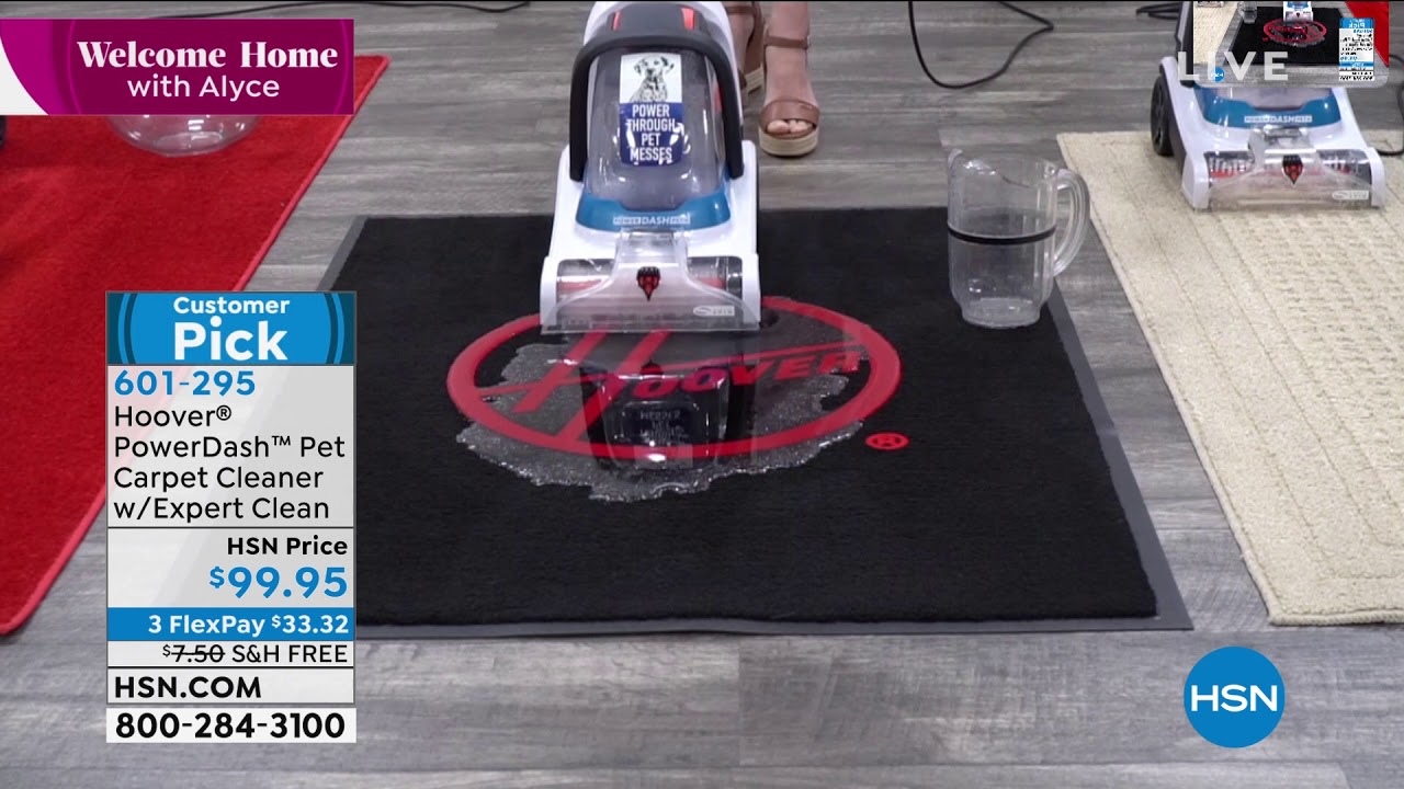 Hoover PowerDash Pet Carpet Cleaner with Expert Clean So... YouTube